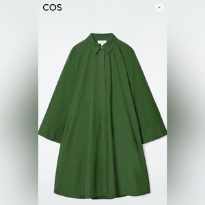 COS Aline shirt dress. Green. Size 8. Excellent condition. Price is negotiable:)